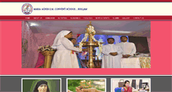 Desktop Screenshot of mariaagnesschool.com